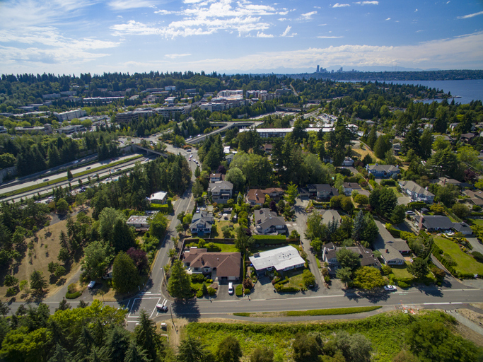 Panoramic Image of Mercer Island, WA